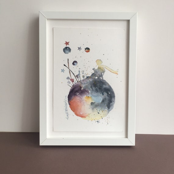 New Baby Room Decor The Little Prince Painting Original Etsy