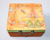 Treasure Chest Fairy Wooden Keepsake Box Fairy Tales Box of Memory Personalized Box Baptism Gift Bedroom Kids Storage Box