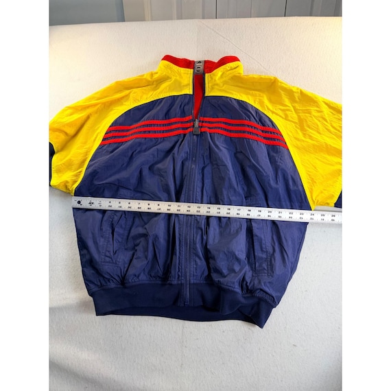 Vintage Adidas Reversible Jacket L 90s Colorblock Fle… - Gem