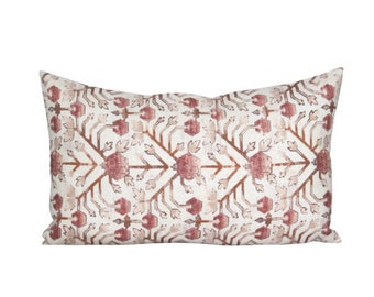 Pillow cover, Kahta Berry, lumbar, geometric, Orange Olive Studio pillow