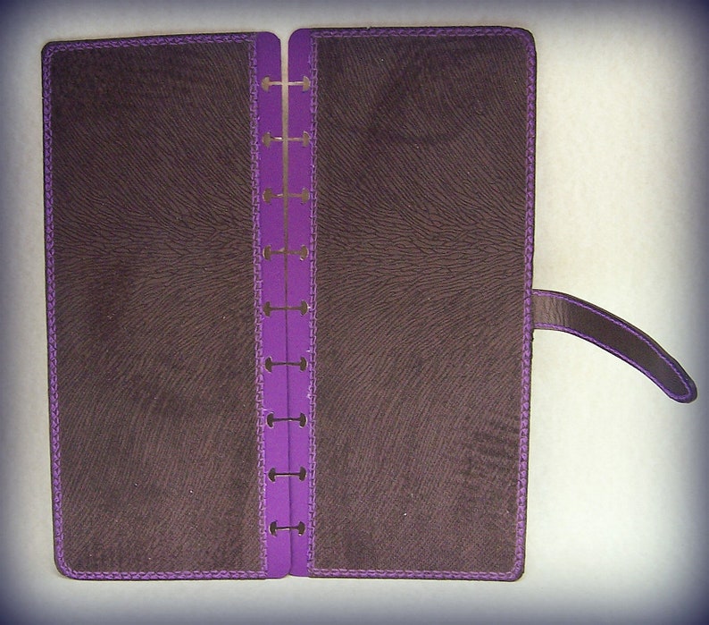 Leather Hardcover for disc bound planner Happy planner all Etsy