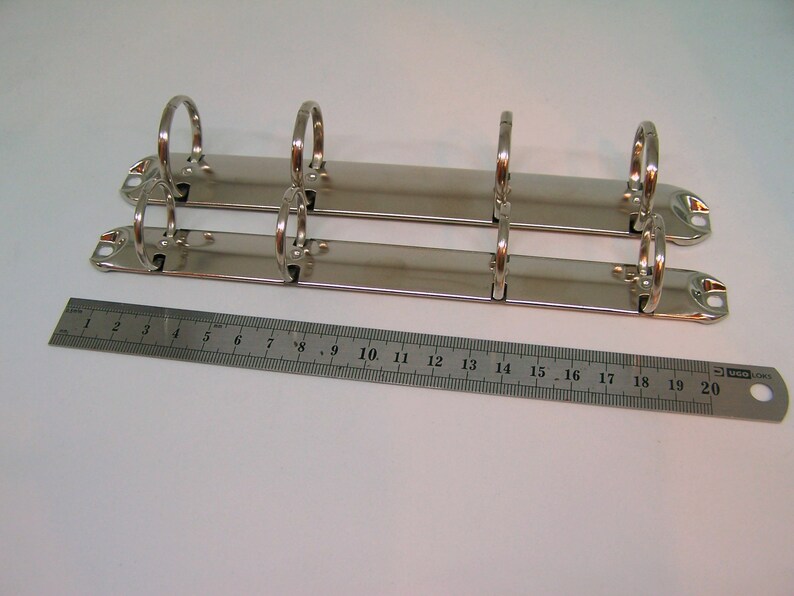 2hole 4hole ring binder ornament clip mechanism 124 mm 210 Etsy