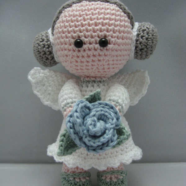 Flower Angel (Instant download Amigurumi doll crochet pattern pdf)