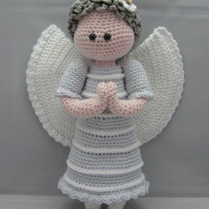 Guardian Angel (Instant download Amigurumi doll crochet pattern pdf)