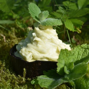 Mojito Coconut Oil / Peppermint / Lime / Organic / Handmade / Natural / Peppermint Infusion