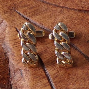 Rope cufflinks, Swank cufflinks, cuff links, men&#39;s vintage cufflinks,  cufflink set, vintage men&#39;s braided rope cufflinks, swank cufflinks