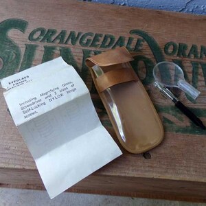 Eyeglass repair kit, vintage eyeglass repair kit, Nylok Corporation eyeglass repair kit
