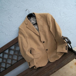 Men's Dockers Corduroy Suit Jacket, Dockers Corduroy blazer, Men's tan jacket blazer, size 40R image 1