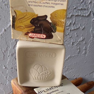 Mid 20th Century Shell Butter Design Ceramic Molds