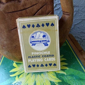 Vintage Pinochle playing cards, Eckerd Drugstore Standard playing cards, Pinochle cards image 1