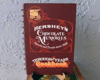 Hershey's cookbook 1982, Hershey's Chocolate Memories Cookbook, Hershey's chocolate cookbook, vintage cookbook