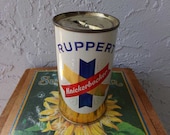 Beer can bank, vintage beer can bank, beer can, bank, Ruppert beer, Ruppert beer can