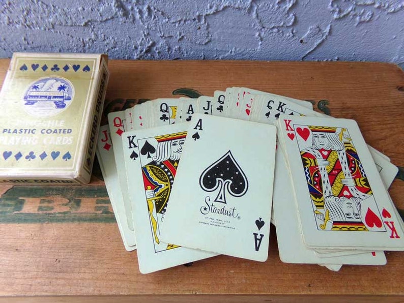 Vintage Pinochle playing cards, Eckerd Drugstore Standard playing cards, Pinochle cards image 4