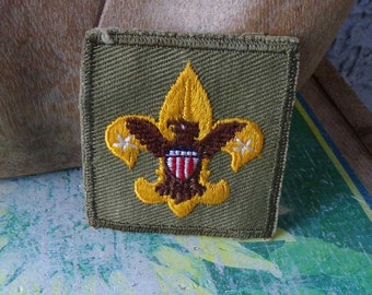 Boy Scouts patch, vintage Boy Scouts patch, embroidered Boy Scout patch