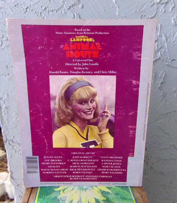 National Lampoon's Animal House by Chris Miller 1978, Animal House