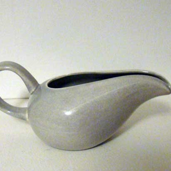russel wright creamer, russel wright granite gray creamer, creamer, vintage creamer