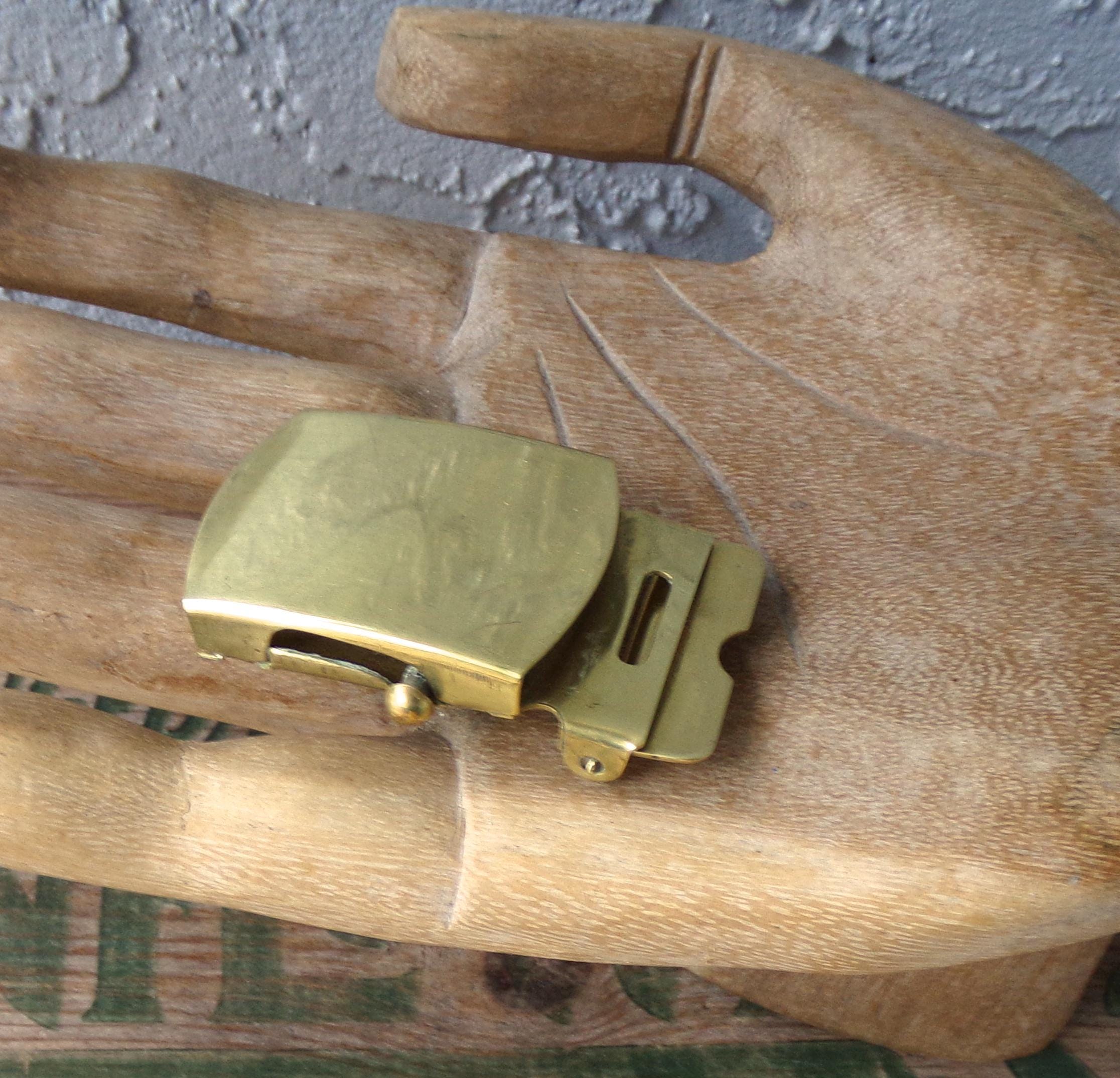 Brass buckle, vintage brass buckle, brass belt buckle, belt buckle