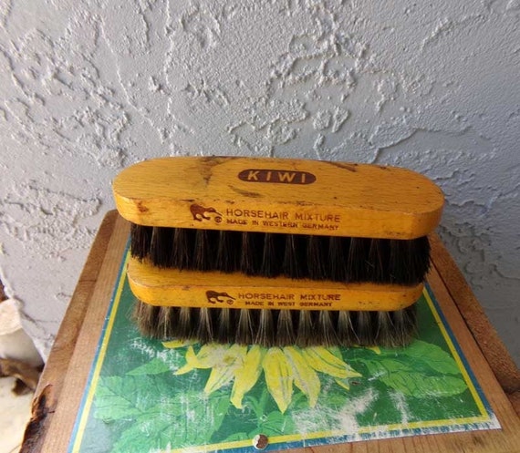 Vintage shoe brush, Kiwi Shoe Brush Made in West … - image 1
