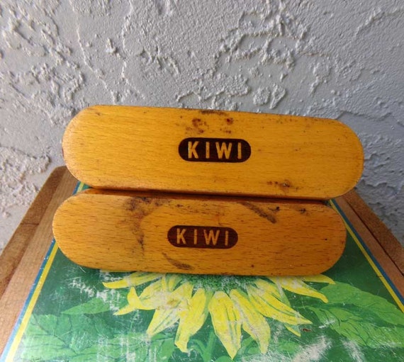 Vintage shoe brush, Kiwi Shoe Brush Made in West … - image 3