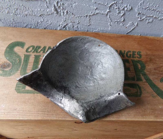 Medieval helmet, Medieval pewter helmet, Middle ages decor, medieval helmet reproduction View 4