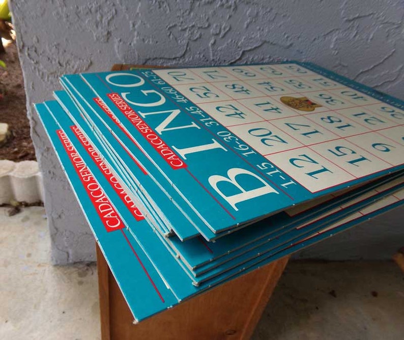 Large Print Bingo Cards Oversized Bingo Boards Large Bingo Etsy Singapore