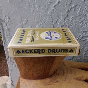 Vintage Pinochle playing cards, Eckerd Drugstore Standard playing cards, Pinochle cards image 6