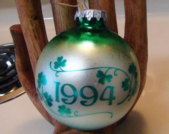 Irish Christmas ornament, Irish Christmas, Irish blessing, 1994, friendship christmas ornament