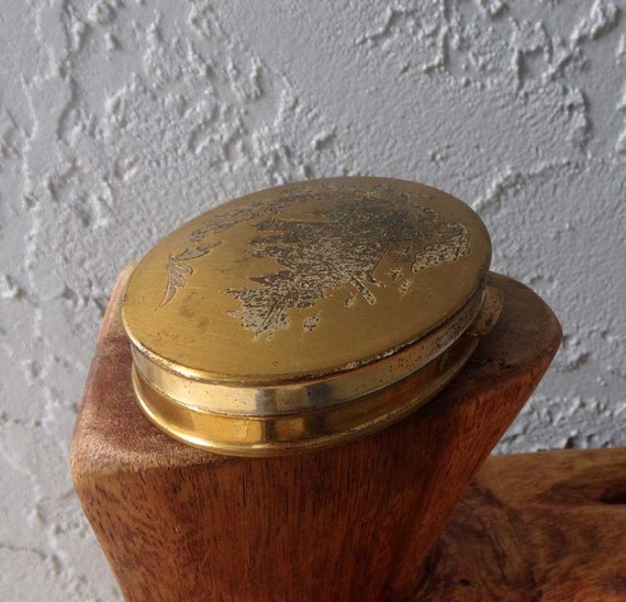 Vintage compact mirror, Dorset Fifth Avenue compa… - image 5