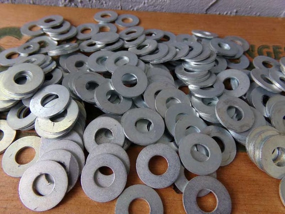 Washers, Vintage Washers, Jewelry Supplies, Metal Washers, Washer