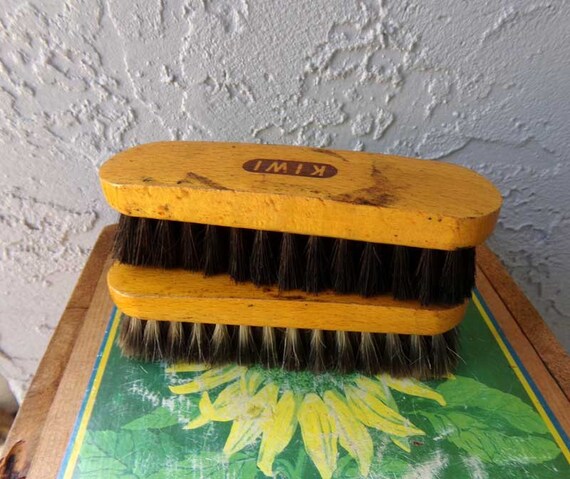 Vintage shoe brush, Kiwi Shoe Brush Made in West … - image 2