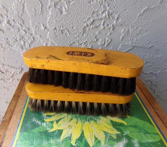 Vintage shoe brush, Kiwi Shoe Brush Made in West … - image 10