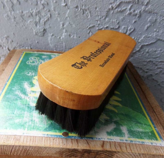 The Professional wooden shoe shine brush, wooden … - image 6