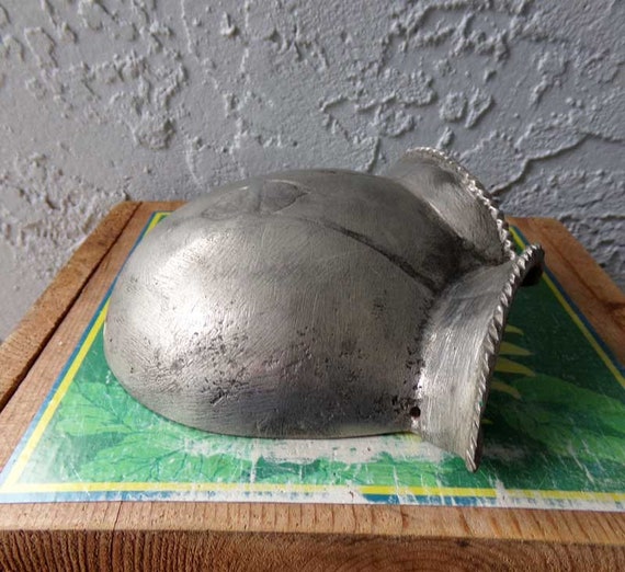 Medieval helmet, Medieval pewter helmet, Middle a… - image 5