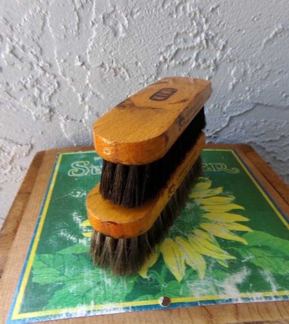Vintage shoe brush, Kiwi Shoe Brush Made in West … - image 5