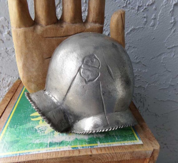 Medieval helmet, Medieval pewter helmet, Middle a… - image 7