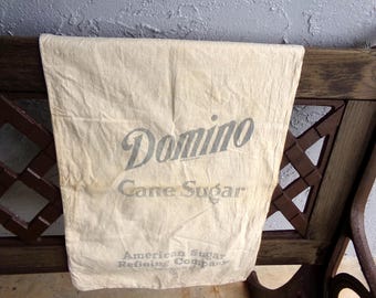 Vintage Domino Sugar sack, Domino sugar sack, sugar sack