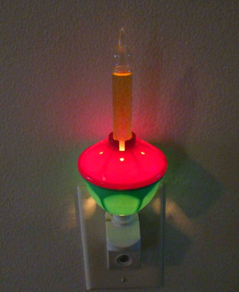 Bubble candle Christmas light bubble candle night light Etsy