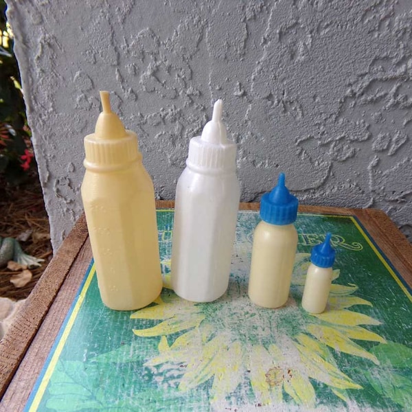 Toy baby bottles for dolls etsy