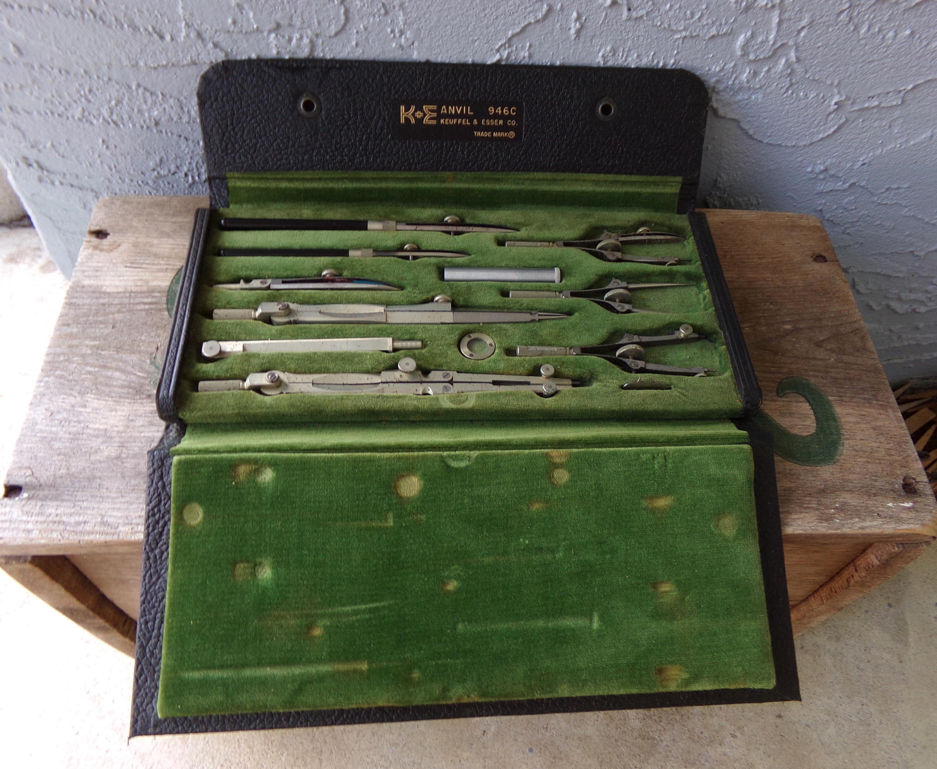 Vintage Keuffel and Esser Drafting Set - Etsy
