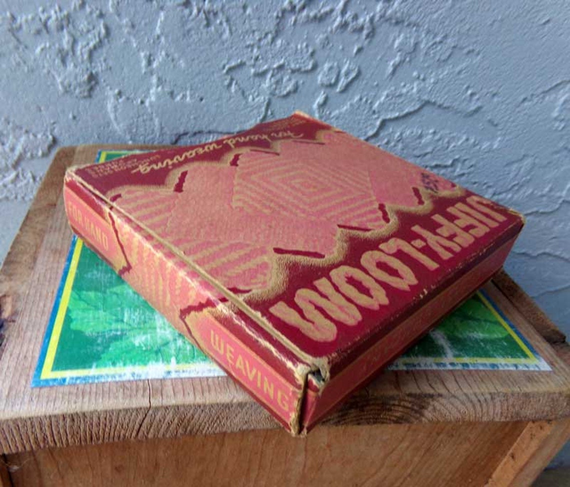 Jiffyloom Weaving Loom Jiffyloom Hand Weaver Vintage Etsy