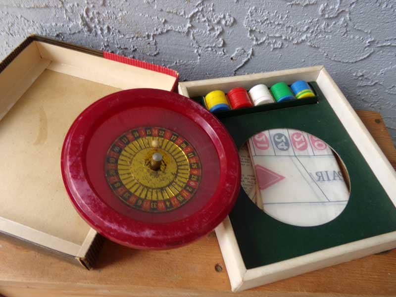 Vintage Roulette Game Vintage Casino Game Roulette Game | Etsy Ireland