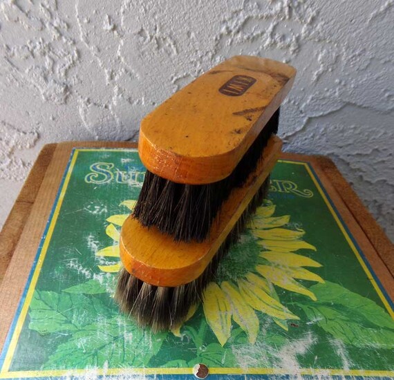 Vintage shoe brush, Kiwi Shoe Brush Made in West … - image 4