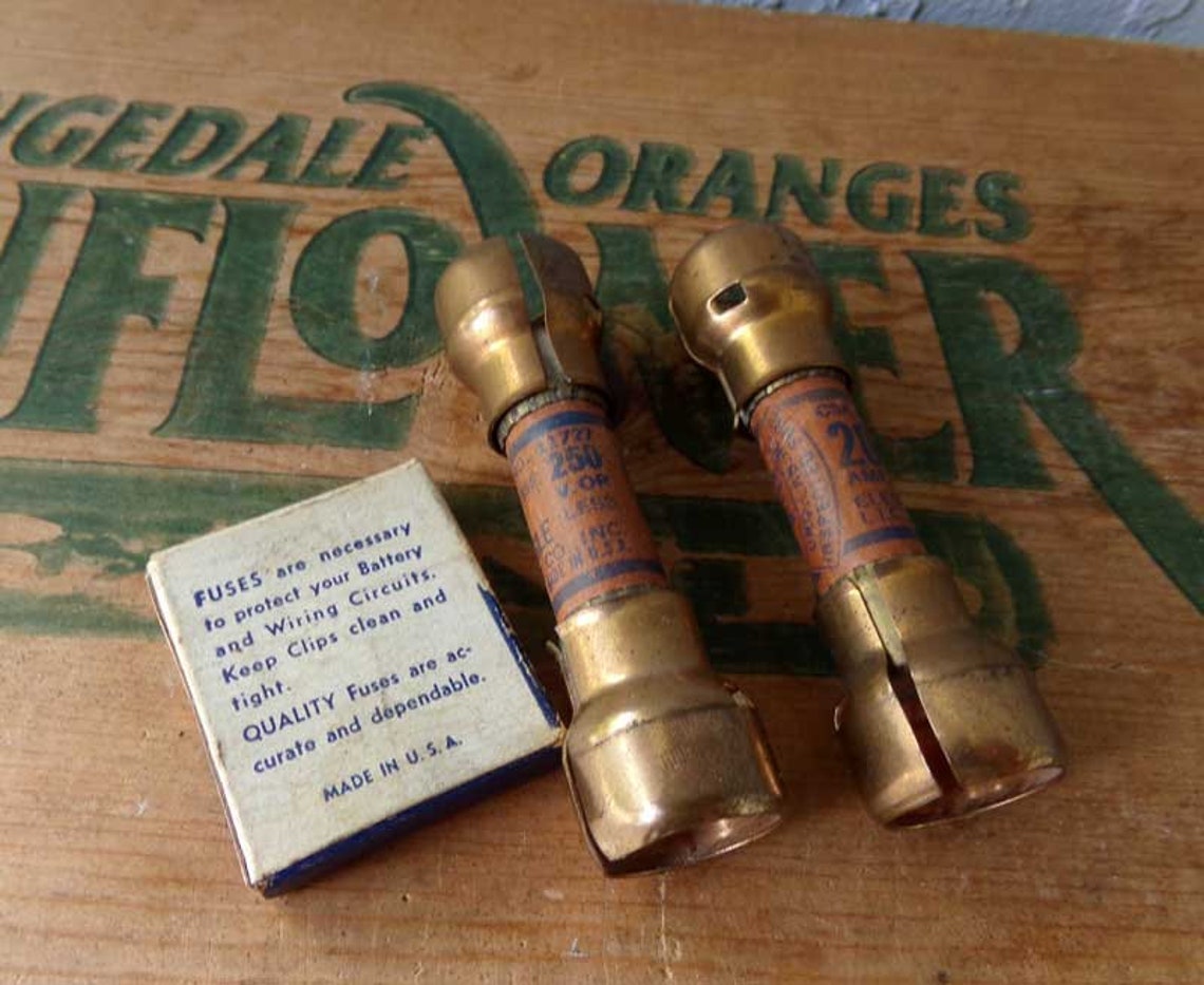 Vintage Electrical Fuses Fuses Electrical Fuses Glass Tube Etsy