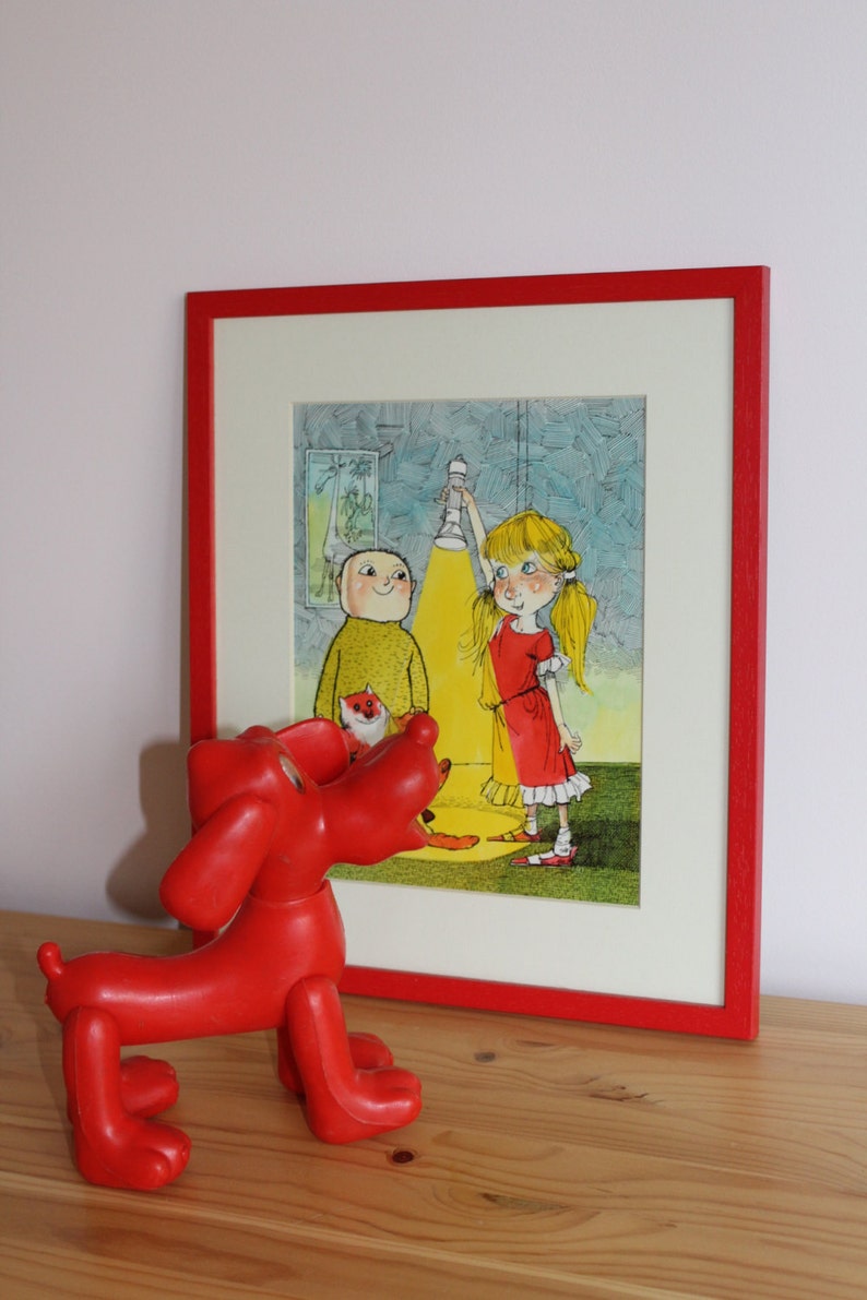 Pluto Soviet Toy Cartoon Character Made in USSR Red Dog Plastic Toy Soviet Plastic Toy