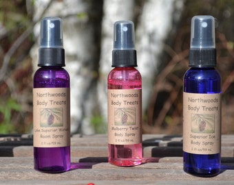 Dancing Waters - 2 oz Scented Room Spray, Phthalate Free Fragrance Oil