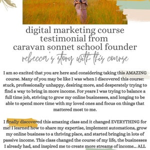 Digital Marketing Course/Master Resell Rights/Roadmap To Riches/MRR/Course Done For/Digital Product/Caravan Sonnet School/Make Money Online image 2