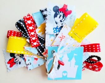 DISNEY CASTLE JUNKJOURNAL /junk journal/disney journal/ Walt Disney/ magic kingdom /orlando Florida junk journal /fashion bag charm/Mickey