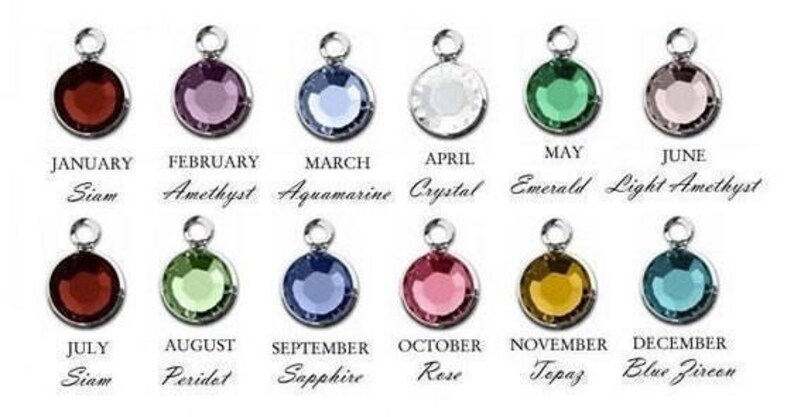 Personalized Necklace Shell Charm Necklace Birthstone Necklace Beach Necklace Initial Necklace Custom Necklace Shell Necklace