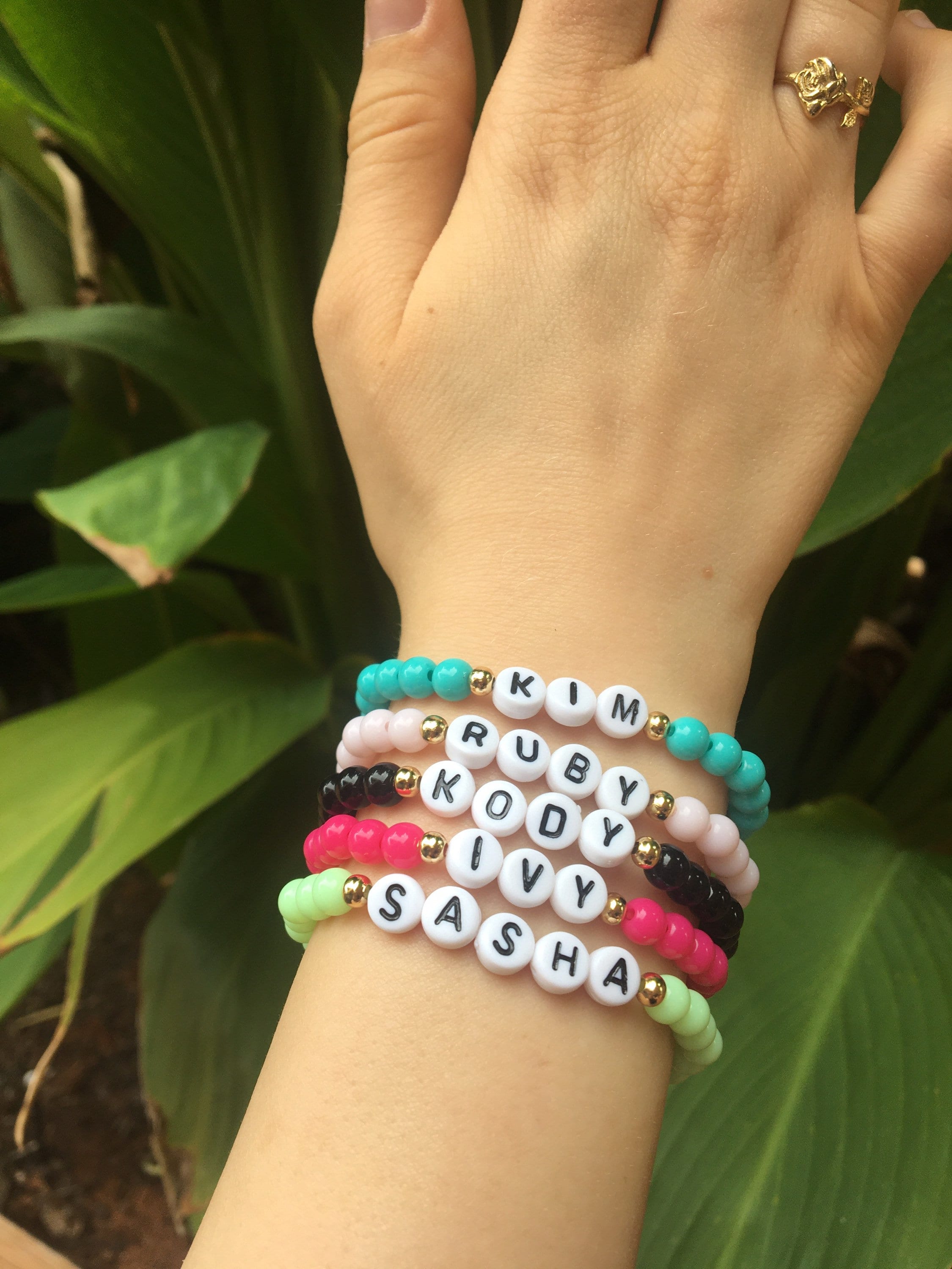 Name Bracelet Custom Name Bracelet Girls Name Bracelet Etsy Australia