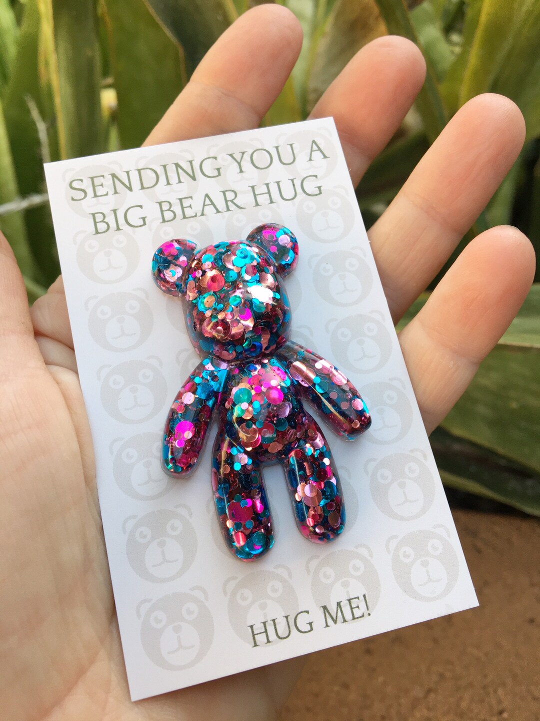 Pocket Bear Hug, Anxiety Gift, Worry Bear, Pocket Hug, Separation